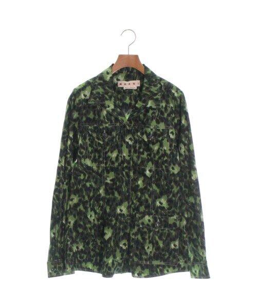 MARNI Blouson (Other) Greenish(Total pattern) 40(about M): MARNI Blouson (Other) Greenish(Total pattern) 40(about M) Type: Blouson (Other) Size: 40(Approx. M) Size Type: Regular Color: Greenish(Total pattern) Jacket/Coat Length: 28 in Vintage: No Season: Spri