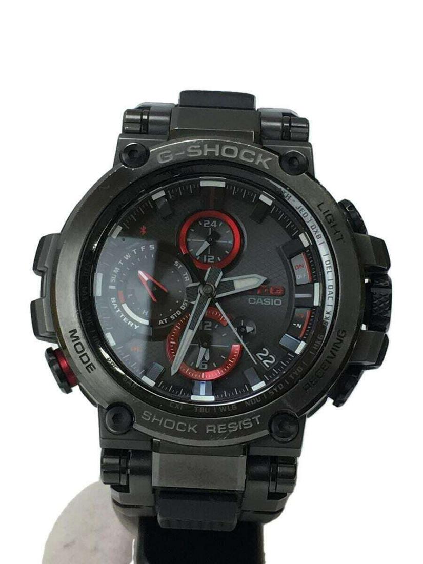 CASIO Solar Watch G-SHOCK/Analog/Black/MTG-B1000B-1AJF/G-SHOCK Mens: CASIO Solar Watch G-SHOCK/Analog/Black/MTG-B1000B-1AJF/G-SHOCK Mens Type: wristwatch Pre-Owned The BIDHAUS Guarantee: All items in this auction are guaranteed to be 100% authentic. At Your Service: At