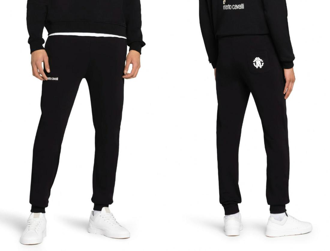 Roberto Cavalli Firenze RC Monogram Sweatpants Jogging Pants Trainers M: Roberto Cavalli Firenze RC Monogram Sweatpants Jogging Pants Trainers M Style: Sweatpants Textile Care: Machine Washable Vintage: No Size Type: Normal Size Fabric Type: Fleece Theme: Classic Novelty U