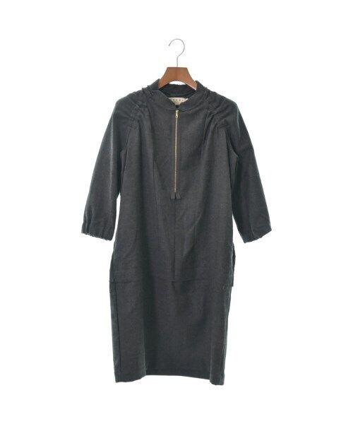 MARNI Dress Gray 38(Approx. S): MARNI Dress Gray 38(Approx. S) Size: 38(Approx. S) Size Type: Regular Color: Gray Vintage: No Season: Fall Winter Handmade: No "Size (Women's): 38(Approx. S)" Type: Dress B: Reasonable Wear and Tear T