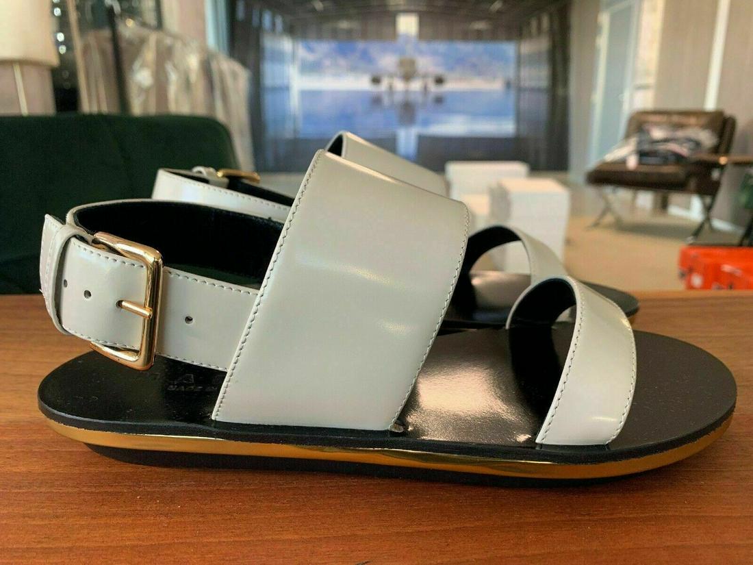 MARNI Anatomical Cult Leather Sandals Flat Shoes Slides Buckle-: MARNI Anatomical Cult Leather Sandals Flat Shoes Slides Buckle- Accents: HOT SEXY COOL DE LUXE FASHION DANSE PLAGE MYKONOS HOT SEXY COOL LUXE MODE DANSE PLAGE MYKONOS Style: Sandales Hauteur Du Talon: