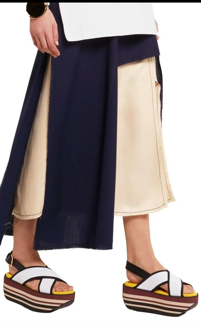 Marni Leather Mesh Wedge Platform Sandals Shoes Boots Shoes New: Marni Leather Mesh Wedge Platform Sandals Shoes Boots Shoes New Shoe Width: normal Style: WEDGE PLATFORM SANDALS Platform Height: 7 cm Heel Height: Medium (5 to 7.5 cm) Lining Material: Mesh Vintage: