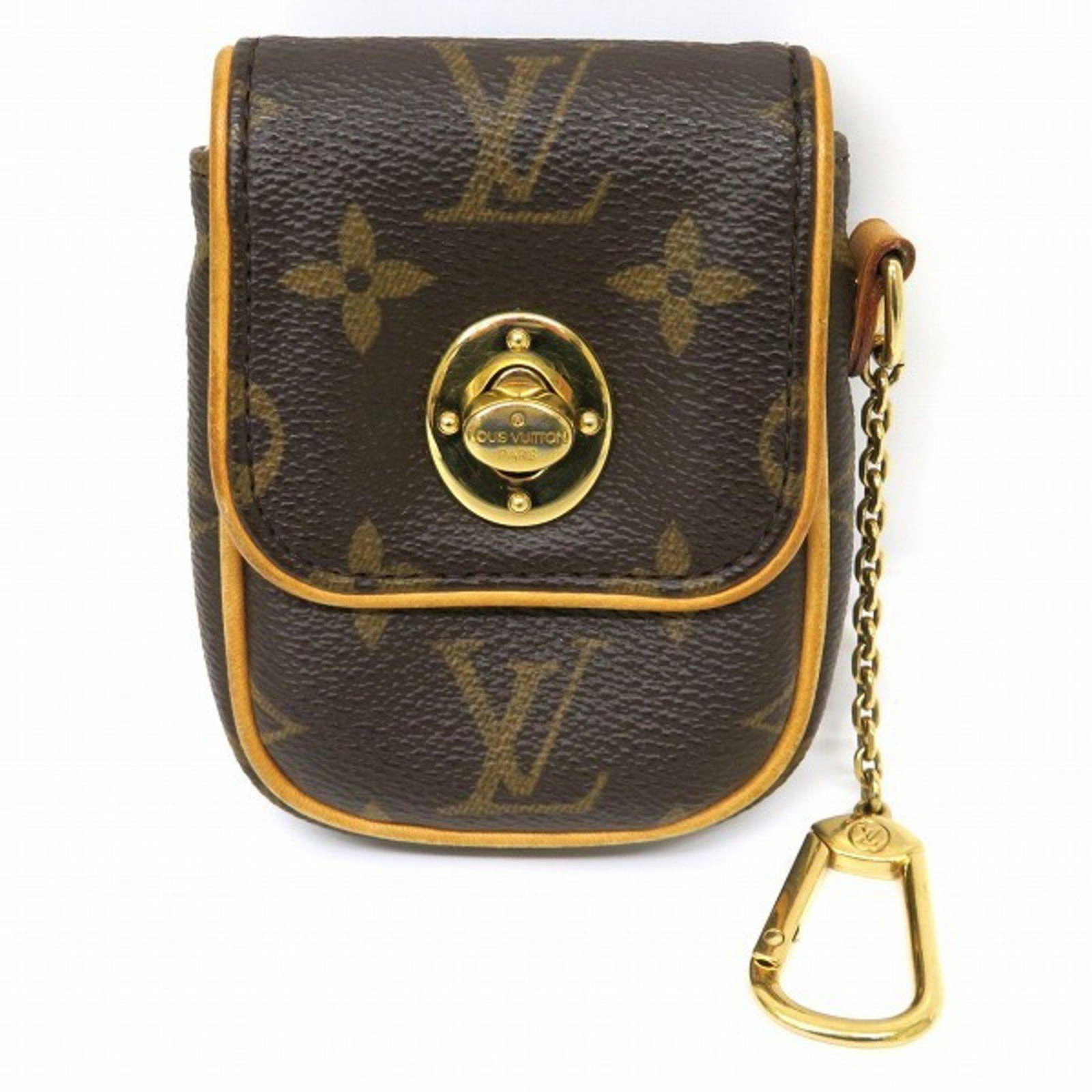 Louis Vuitton Monogram Pochette Turam M60020 Unisex Brand Accessory Pouch Bag: Louis Vuitton Monogram Pochette Turam M60020 Unisex Brand Accessory Pouch Bag Brand: Louis Vuitton Line: Monogram Type: Pochette Pouch Color: Brown Hardware Color: Gold Gender: Women Men Size (HxWxD):