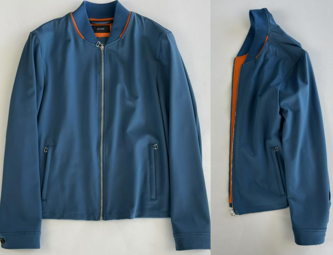 Joseph Techno Wool Stretch Monterey Bomber Jacket Coat Jacket Blouson S: Joseph Techno Wool Stretch Monterey Bomber Jacket Coat Jacket Blouson S Accents: Logo Style: Bomber Jacket Garment Care: Only chemical Cleaning Vintage: No Size Type: Normal Size Heat Degree: normal F