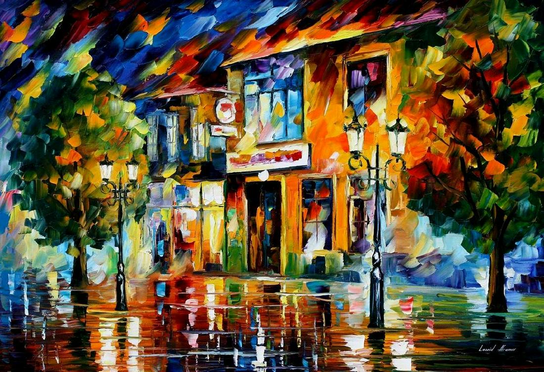 Time For Joy - Limited Edition 1/25 by Leonid Afremov: Time For Joy - Limited Edition 1/25 by Leonid Afremov This is a limited edition giclee hand-painted by Leonid Afremov. This is the first giclee of a small edition of 25 paintings. The rest of the edit