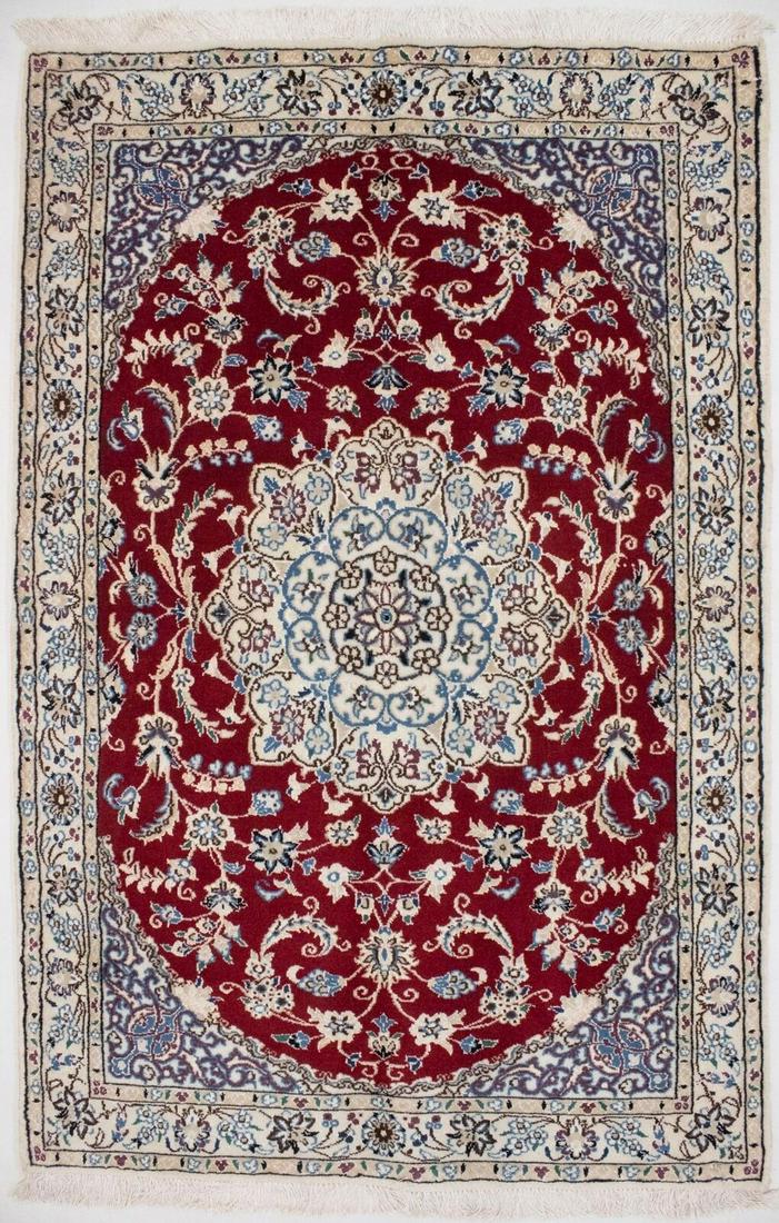 Thick Pile Classic Floral Design 3X5 Hand Knotted Area Rug Bedroom Decor Carpet: Thick Pile Classic Floral Design 3X5 Hand Knotted Area Rug Bedroom Decor Carpet Free continental US Shipping Type: Area Rug Size: 3"2 x 5"0 Ft Color: Red Production Technique: Knotted Material: Wool I
