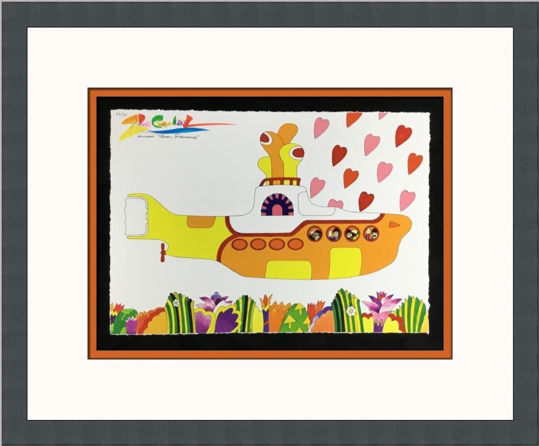 Ron Campbell Yellow Submarine L/ED Signed and Numbered Giclee Print 53/75: Ron Campbell Yellow Submarine L/ED Signed and Numbered Giclee Print 53/75 Animation Studio: Yellow Submarine Character: Beatles Signed By: Ron Campbell Tradition: Western Animation Signed: Yes Custom