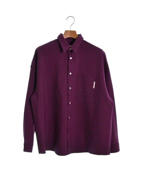 MARNI Casual Shirt Purple 46(Approx. M): MARNI Casual Shirt Purple 46(Approx. M) Size: 46(Approx. M) Size Type: Regular Color: Purple Type: casual shirt Fit: Regular Neckline: Collared Vintage: No Season: Fall Winter Handmade: No Chest Size: