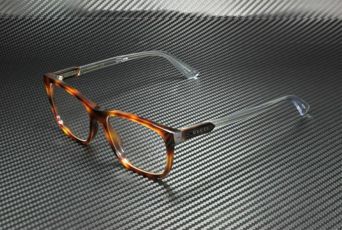 GUCCI GG0490O 003 Havana Demo Lens Womens Eyeglasses 53 mm: GUCCI GG0490O 003 Havana Demo Lens Womens Eyeglasses 53 mm Style: Square Temple Length: 150 mm Lens Socket Width: 53 mm Type: Eyeglasses Features: Full Rim Year Manufactured: 2020-2029 Bridge Width: 1