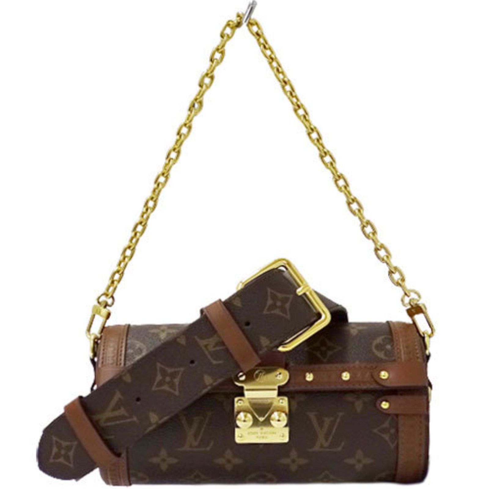 Louis Vuitton LOUIS VUITTON Bag Monogram Women's Shoulder Handbag 2way Papillon Trunk M57835 Brown: Louis Vuitton LOUIS VUITTON Bag Monogram Women's Shoulder Handbag 2way Papillon Trunk M57835 Brown Compact Brand: Louis Vuitton Line: Monogram Country of Origin: Italy Type: Handbag Shoulder bag Mater