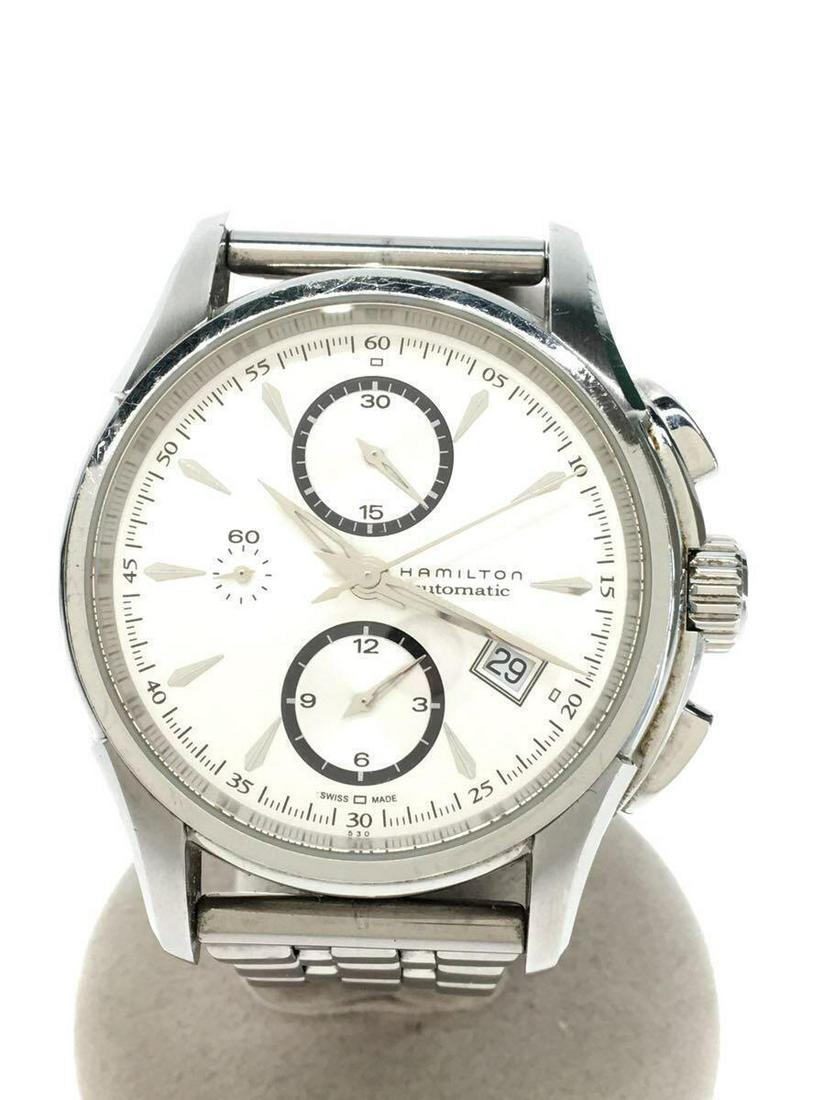 Hamilton Automatic Watch/analog/stainless Steel/wht/h326160 Mens Auction