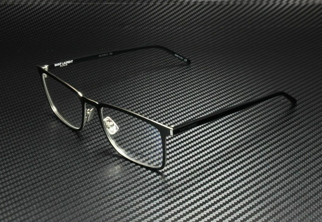 Saint Laurent SL226 006 Black Demo Lens Womens Eyeglasses 54 mm: Saint Laurent SL226 006 Black Demo Lens Womens Eyeglasses 54 mm Type: Eyeglasses Features: Full Rim Frame Material: Acetate Frame Color: Black New The BIDHAUS Guarantee: All items in this auction are 