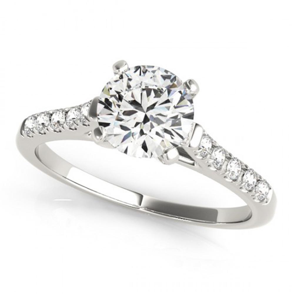 0.77 ctw Certified VS/SI Diamond Solitaire Ring 14k White Gold: 0.77 ctw Certified VS/SI Diamond Solitaire Ring 14k White Gold 0.77 ctw Certified VS/SI Diamond Solitaire Ring 14k White Gold Designer Brand Luxury Jewelrymade in the USA Suggested Retail Price: $5200