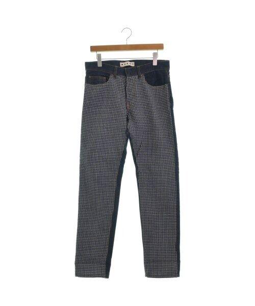 MARNI Denim pants IndigoxWhite 31(Approx. M): MARNI Denim pants IndigoxWhite 31(Approx. M) Color: IndigoxWhite "Size (Men's): 31 (M rank)" Size Type: Regular Type: Denim pants B: Reasonable Wear and Tear The BIDHAUS Guarantee: All items in this a