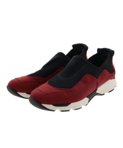 MARNI Sneakers RedxBlack EU41(Approx. 26cm): MARNI Sneakers RedxBlack EU41(Approx. 26cm) Style: Sneaker Color: RedxBlack Size (Men's): EU41 (10.2" rank) Type: sneakers B: Reasonable Wear and Tear The BIDHAUS Guarantee: All items in this auction