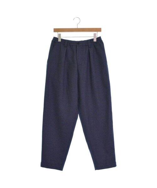 MARNI Slacks Navy(Check Pattern) 44(Approx. S): MARNI Slacks Navy(Check Pattern) 44(Approx. S) Style: Dress Pants Color: Navy(Check Pattern) "Size (Men's): 44 (S rank)" Size Type: Regular Type: slacks A: Excellent The BIDHAUS Guarantee: All items i