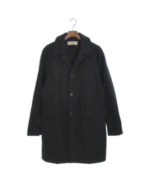 MARNI Bal Collar Coat Navy 46(Approx. M): MARNI Bal Collar Coat Navy 46(Approx. M) Size: 46(Approx. M) Type: Coat Style: Overcoat Size Type: Regular Color: Navy Vintage: No Season: Fall Winter Jacket/Coat Length: 36 in Fit: Regular Handmade: