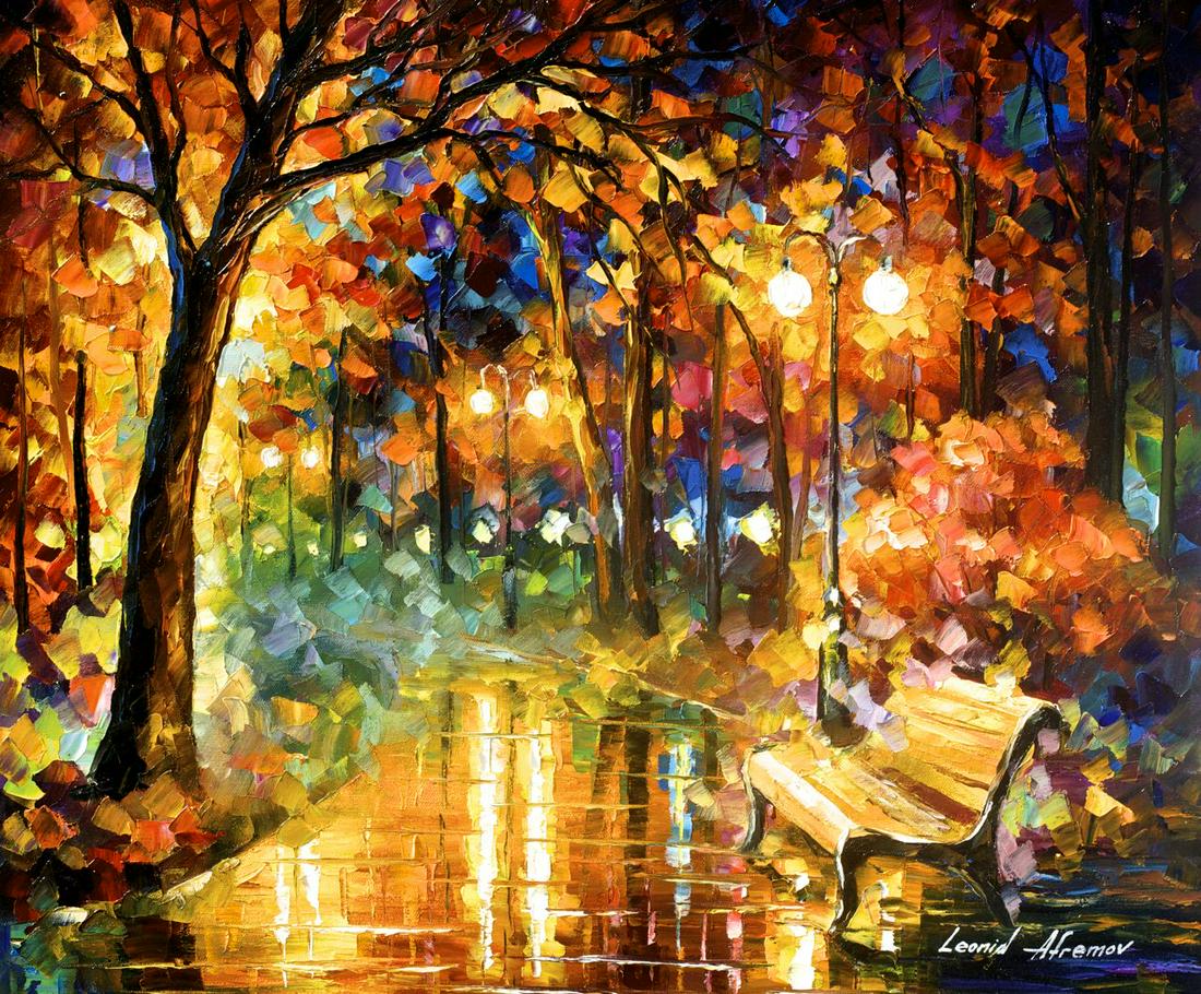 Necessity Of Passion - Limited Edition 1/25 by Leonid Afremov: Necessity Of Passion - Limited Edition 1/25 by Leonid AfremovThis is a limited edition giclee hand-painted by Leonid Afremov. This is the first giclee of a small edition of 25 paintings. The rest of t