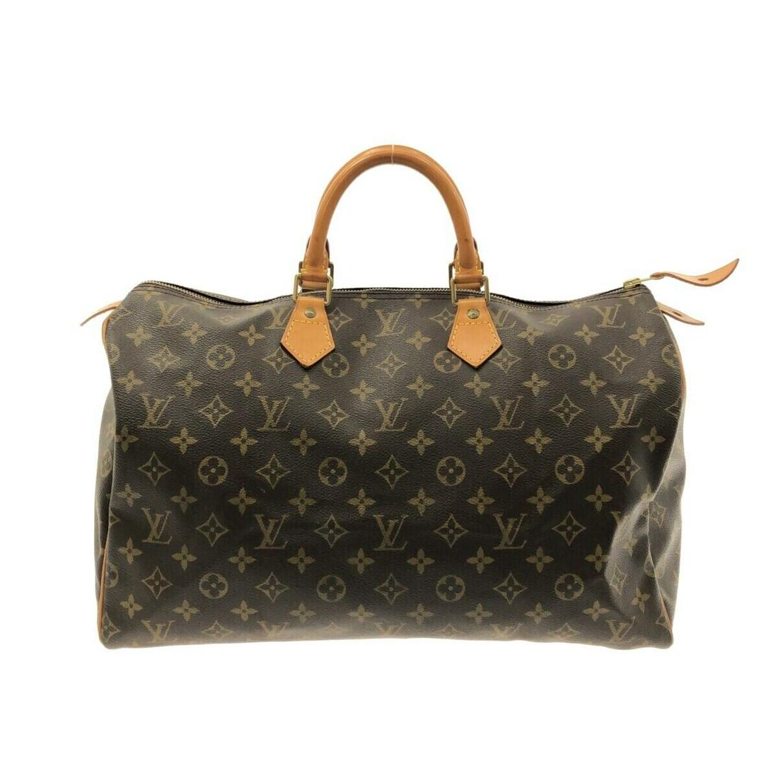 LOUIS VUITTON Speedy 40 M41522 Monogram SD1926 Handbag Monogram Canvas: LOUIS VUITTON Speedy 40 M41522 Monogram SD1926 Handbag Monogram Canvas Style: Handbag Exterior Color: Monogram Exterior Material: Monogram Canvas Product Name: Speedy 40 Date Code/Stamp: SD1926 Line: 