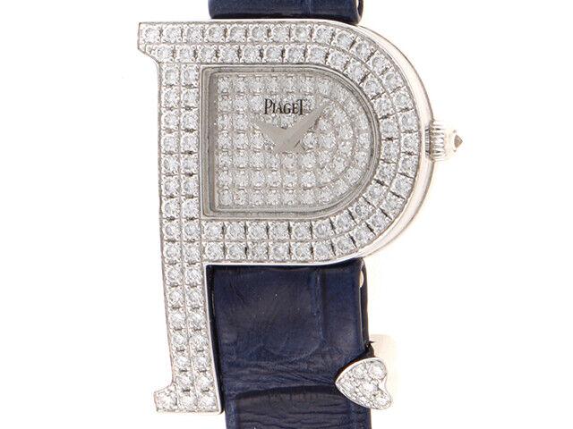 PIAGET P Watch Diamond 5875 Quartz Womens Watch: PIAGET P Watch Diamond 5875 Quartz Womens Watch Type: wristwatch # Product information Manufacturer Piaget Shape/drive system/details 1 Women's/Ladies watches color white Material White gold/leather/d