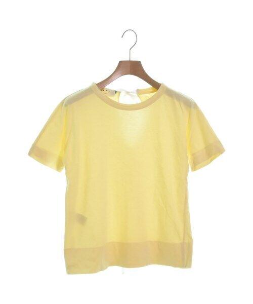 MARNI T-shirt/Cut & Sewn Yellow 36(Approx. XS): MARNI T-shirt/Cut & Sewn Yellow 36(Approx. XS) Style: Basic Color: Yellow Size: 36(Approx. XS) "Size (WomenS): 36 (XS rank)" Size Type: Regular Type: T-shirt / cut B: Reasonable Wear and Tear The BIDH