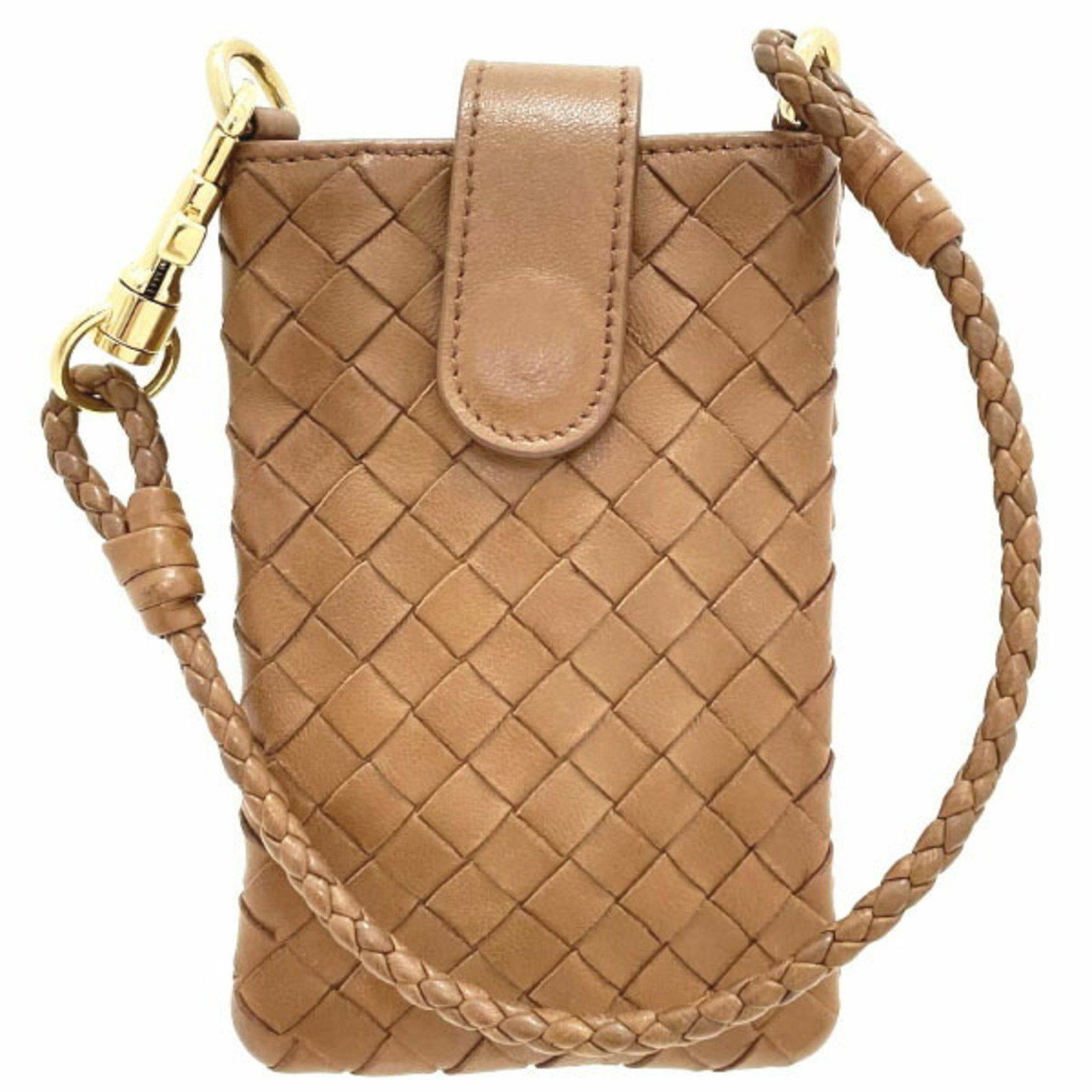 Bottega Veneta Mobile Case Intrecciato Pouch Leather Brown BOTTEGA VENETA Mesh: Bottega Veneta Mobile Case Intrecciato Pouch Leather Brown BOTTEGA VENETA Mesh Brand: Bottega Veneta Line: Intrecciato Type: Pouch/sleeve Color: Brown Material: Leather Size (HxWxD): 12cm x 8cm / 4.72