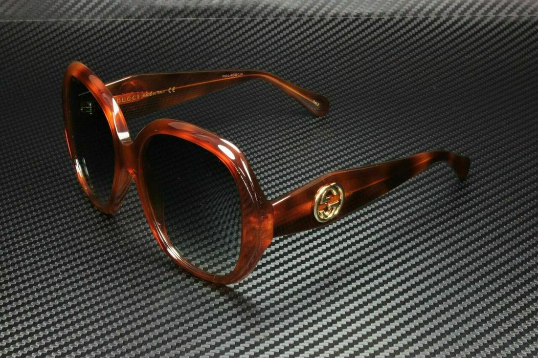 GUCCI GG0796S 003 Geometrical Direct Havana Yellow Grey 56 mm Womens Sunglasses: GUCCI GG0796S 003 Geometrical Direct Havana Yellow Grey 56 mm Womens Sunglasses Frame Color: Yellow Type: Sunglasses New The BIDHAUS Guarantee: All items in this auction are guaranteed to be 100% auth