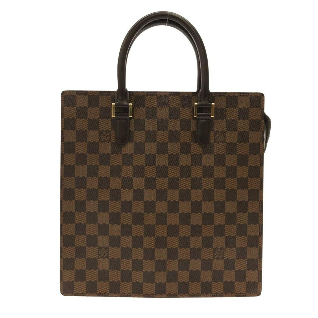 LOUIS VUITTON Venice N51145 Ebene Damier MI1010 Tote Bag Damier Canvas: LOUIS VUITTON Venice N51145 Ebene Damier MI1010 Tote Bag Damier Canvas Style: Tote Bag Exterior Color: Ebene Exterior Material: Damier Canvas Product Name: Venice Date Code/Stamp: MI1010 Line: Damier