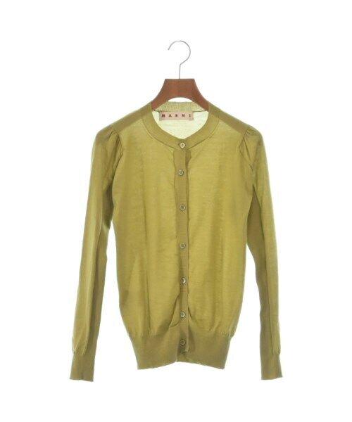 MARNI Cardigan Green 38(Approx. S): MARNI Cardigan Green 38(Approx. S) Style: Cardigan Color: Green "Size (WomenS): 38 (S rank)" Size Type: Regular Type: cardigan B: Reasonable Wear and Tear The BIDHAUS Guarantee: All items in this auct