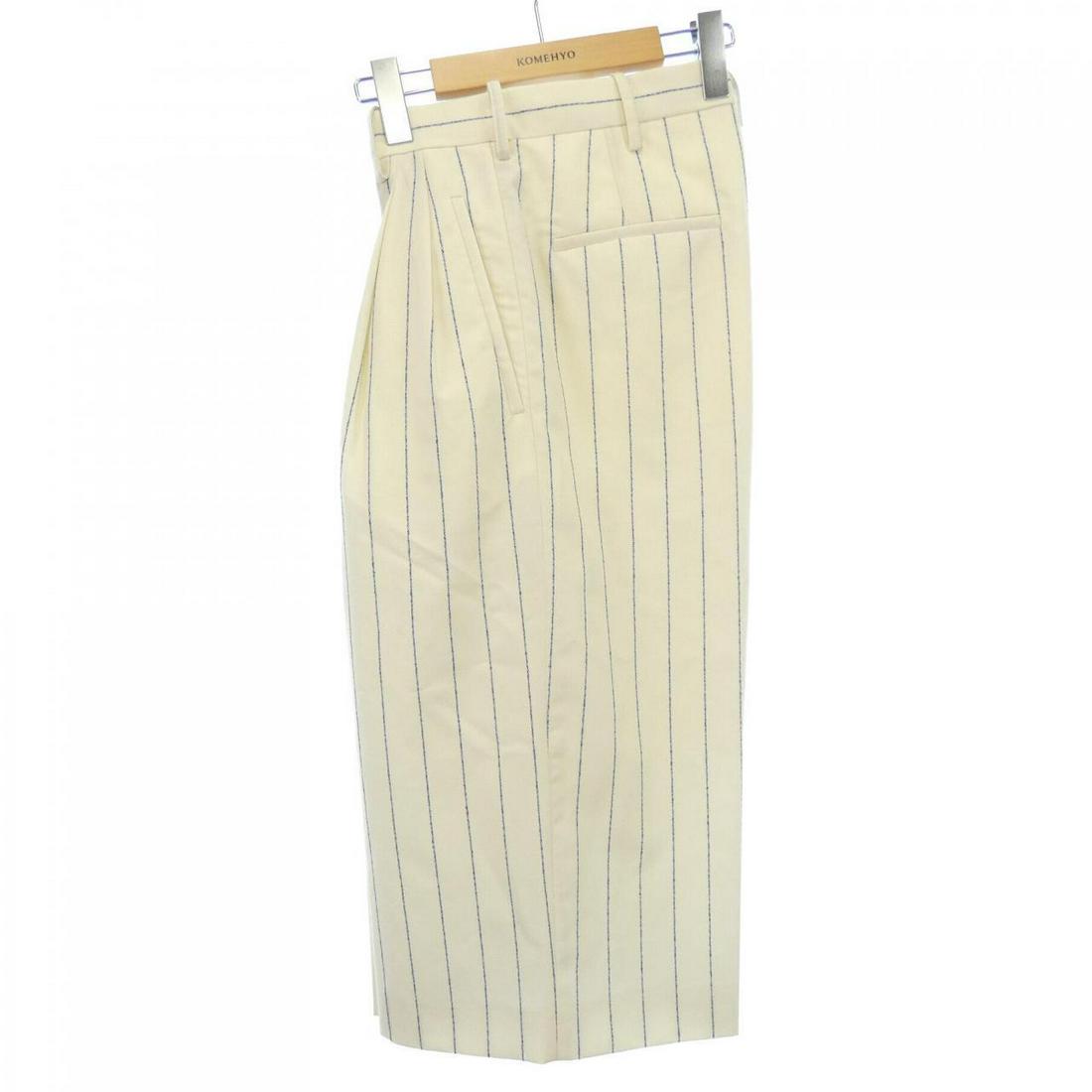 Marni MARNI pants: Marni MARNI pants Style: PANTS Color: White stripe See-through Gender: Ladies" Size: 38 Size Type: Regular Type: PANTS B: Reasonable Wear and Tear The BIDHAUS Guarantee: All items in this auction are