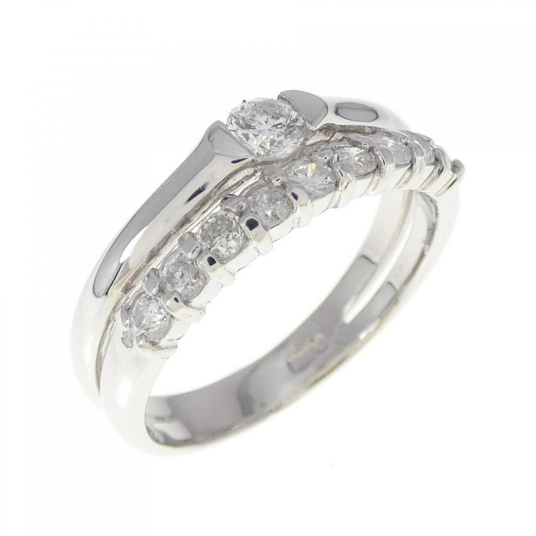 PT Diamond Ring 0.50CT: PT Diamond Ring 0.50CT Style: Ring Material: Platinum Gender: Ladies" Size: 12.0 (JPN size) Main Stone: Diamond 0.50CT Weight: Weight about:5.3g Actualsize: Max W: 5.8mm Centerstone: Diamond 0.50CT Ty