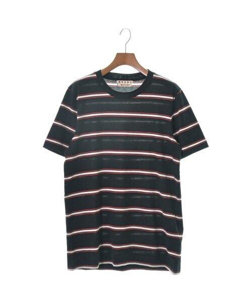 MARNI T-shirt/Cut & Sewn BlackxWhitexRed(Border) 46(Approx. M): MARNI T-shirt/Cut & Sewn BlackxWhitexRed(Border) 46(Approx. M) Color: BlackxWhitexRed(Border) Size: 46(Approx. M) "Size (MenS): 46 (M rank)" Size Type: Regular Type: T-shirt / cut Vintage: No Handmade