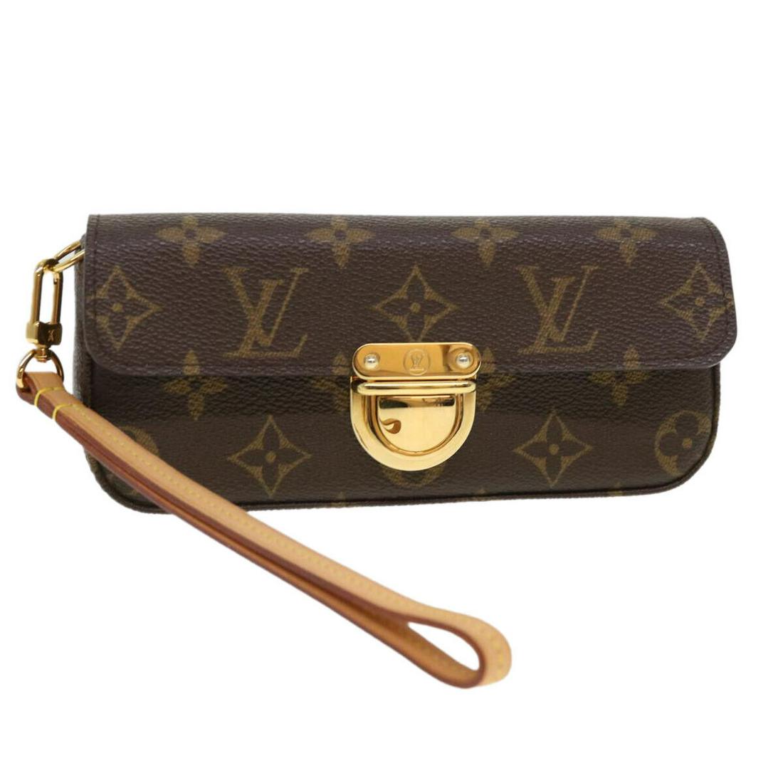 LOUIS VUITTON Monogram Pochette lagoon Glasses Case M60008 LV: LOUIS VUITTON Monogram Pochette lagoon Glasses Case M60008 LV Style: Glasses Case Material: Monogram Canvas Color: Monogram Bag Height: 2.8inch(Approx) / 7cm(Approx) Bag Depth: 1.6inch(Approx) / 4cm(A