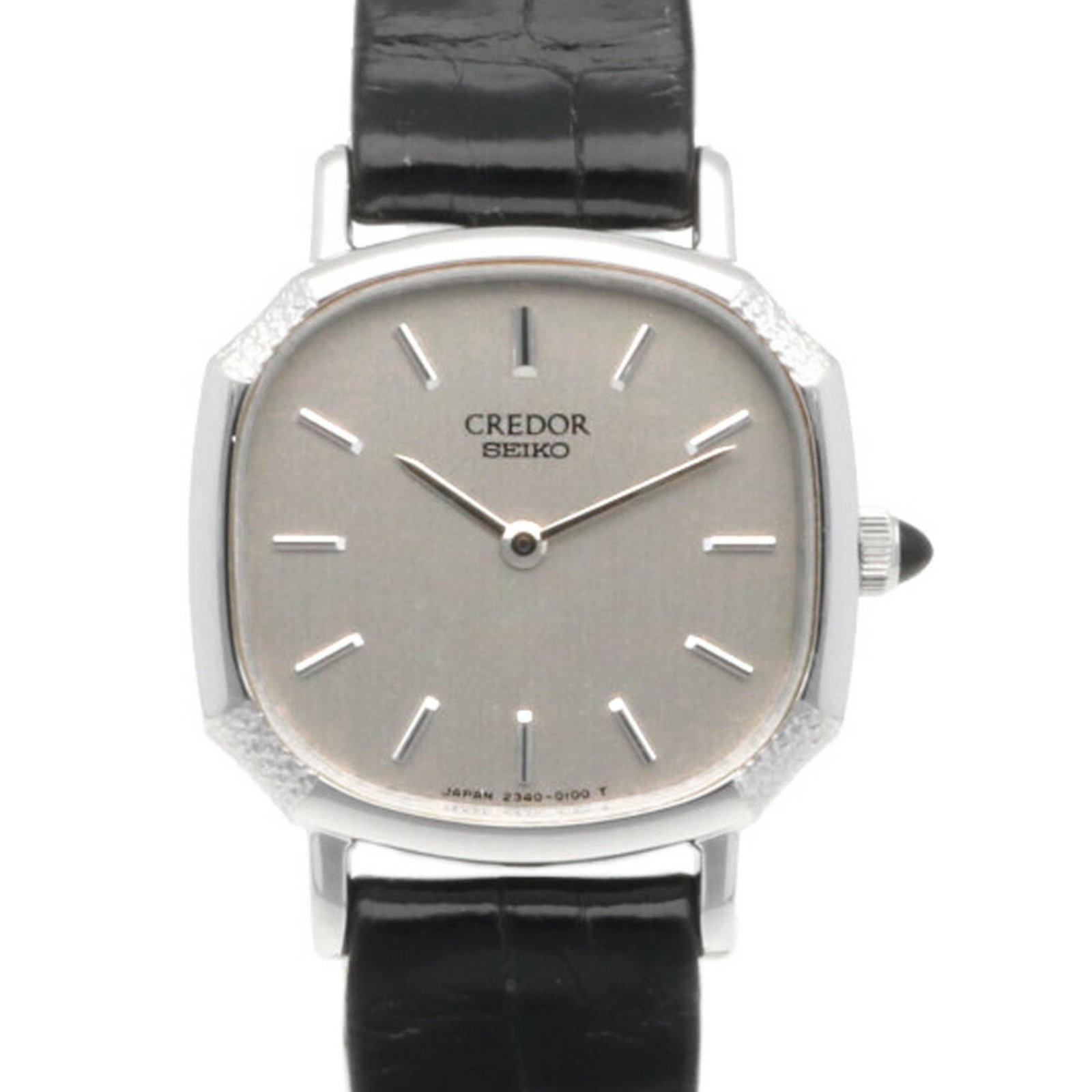 Credor Seiko CREDOR SEIKO watch 18 gold K18 white 2340-5070 ladies: Credor Seiko CREDOR SEIKO watch 18 gold K18 white 2340-5070 ladies Brand: Seiko Line: Credor Gender: Women Display: Analog Material (Case): White gold (18K) Material (Band): White gold (18K) Color: Si