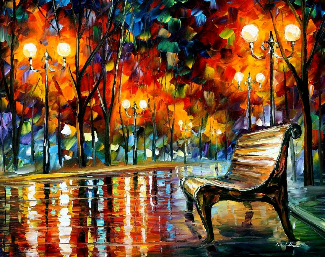 Why Did She Leave - Limited Edition 1/25 by Leonid Afremov: Why Did She Leave - Limited Edition 1/25 by Leonid AfremovThis is a limited edition giclee hand-painted by Leonid Afremov. This is the first giclee of a small edition of 25 paintings. The rest of the