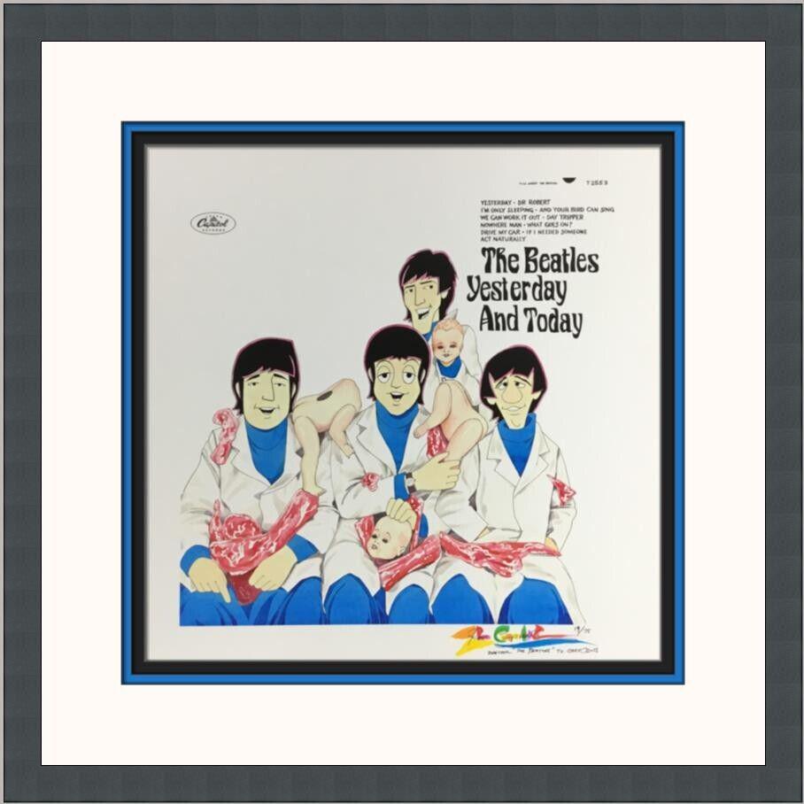 Ron Campbell Butcher Cover L/ED Signed and Numbered Giclee Print 19/75: Ron Campbell Butcher Cover L/ED Signed and Numbered Giclee Print 19/75 Animation Studio: Beatles Character: Beatles Signed By: Ron Campbell Tradition: Western Animation Signed: Yes Custom Bundle: No T