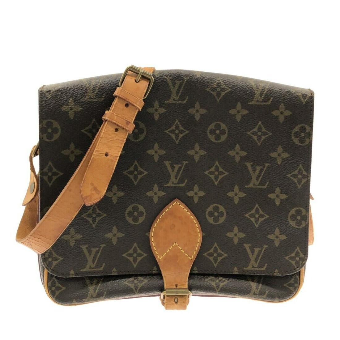 LOUIS VUITTON Cartouchiere GM M51252 Monogram SL0950 Shoulder Bag: LOUIS VUITTON Cartouchiere GM M51252 Monogram SL0950 Shoulder Bag Style: Shoulder Bag Exterior Color: Monogram Exterior Material: Monogram Canvas Product Name: Cartouchiere GM Date Code/Stamp: SL0950 