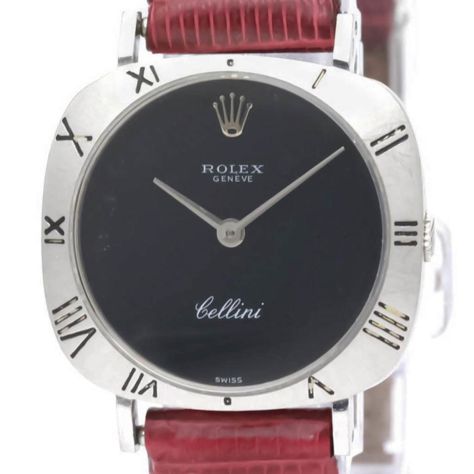 Vintage ROLEX Cellini 3808 18K White Gold Ladies Hand-Winding Watch BF553402: Vintage ROLEX Cellini 3808 18K White Gold Ladies Hand-Winding Watch BF553402 Brand: Rolex Line: Cellini Model: 3808 Type: Wristwatch Style: Dress/Formal Gender: Women Material (Case): White gold (18K)
