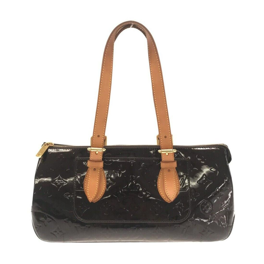 LOUIS VUITTON Rosewood Avenue M93510 Amarante Monogram Vernis Unclear: LOUIS VUITTON Rosewood Avenue M93510 Amarante Monogram Vernis Unclear Style: Shoulder Bag Exterior Color: Amarante Exterior Material: Patent Leather (monogram embossed) Product Name: Rosewood Avenue D