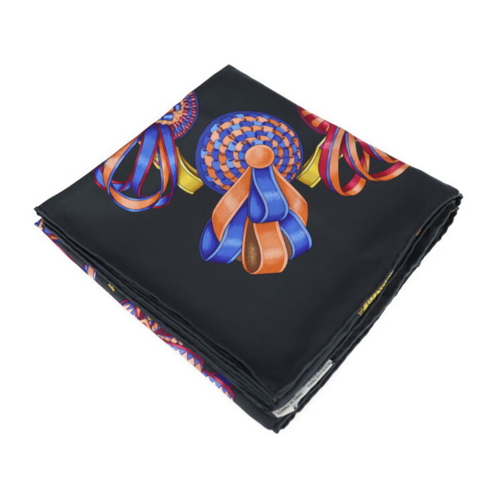 HERMES Hermes LES RUBANS DU CHEVAL horse ribbon Carre 90 scarf silk black multicolor: HERMES Hermes LES RUBANS DU CHEVAL horse ribbon Carre 90 scarf silk black multicolor Brand: Hermes Country of Origin: France Type: Scarf Gender: Women Color: Black Multi-color Material: Silk Silk: Siz