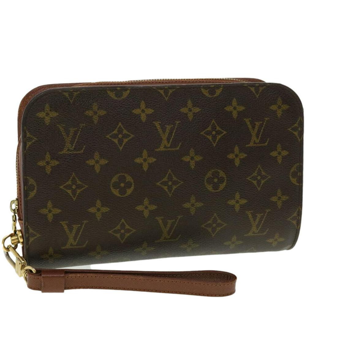 LOUIS VUITTON Monogram Orsay Clutch Bag M51790 LV: LOUIS VUITTON Monogram Orsay Clutch Bag M51790 LV Style: Clutch Bag Material: Monogram Canvas Exterior Color: Monogram Bag Height: 6.3inch(Approx) / 16cm(Approx) Bag Depth: 2.0inch(Approx) / 5cm(Appro