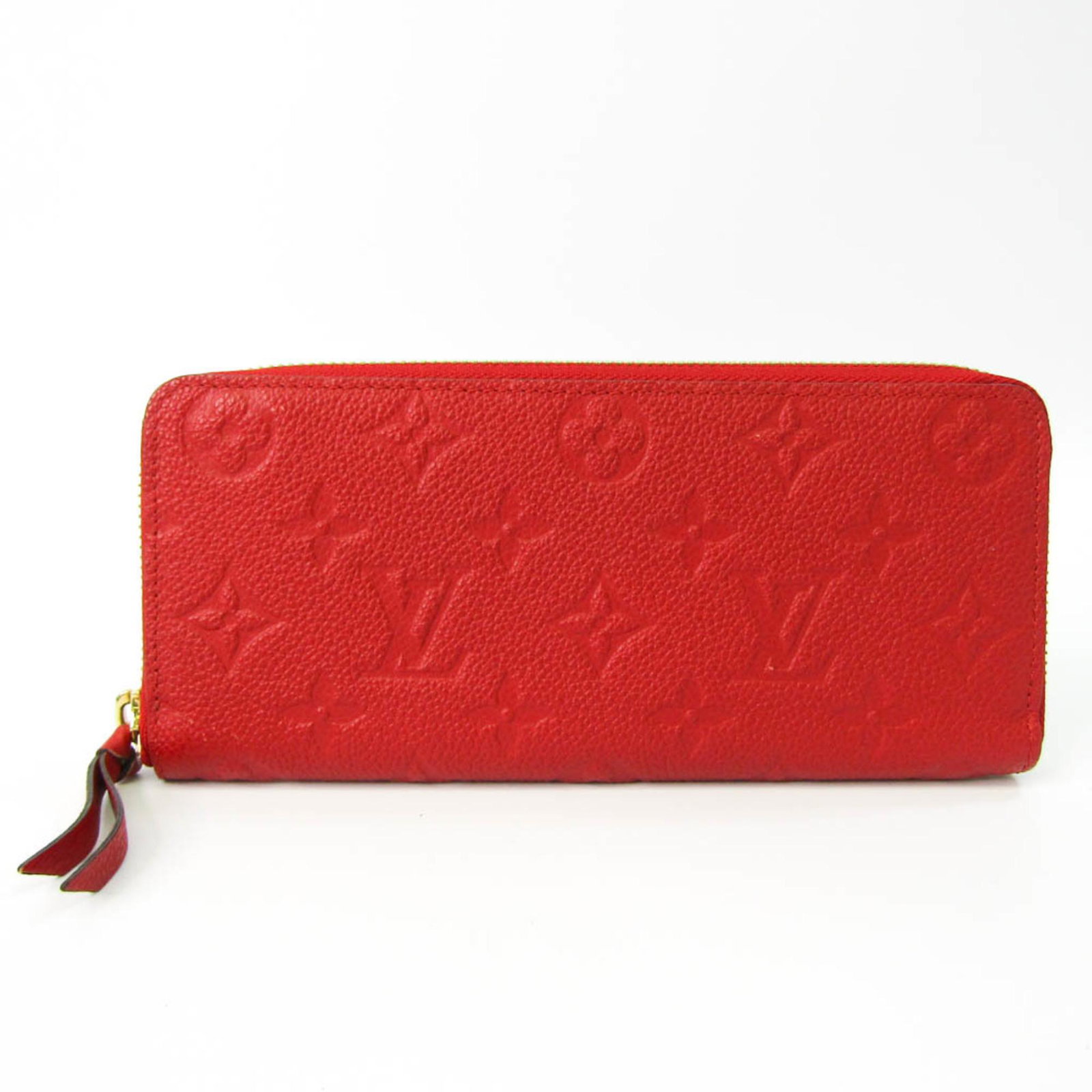 Louis Vuitton Monogram Empreinte Clemence Wallet M60169 Women's Monogram Empreinte Long Wallet: Louis Vuitton Monogram Empreinte Clemence Wallet M60169 Women's Monogram Empreinte Long Wallet (bi-fold) Cerise Brand: Louis Vuitton Line: Monogram Empreinte Model: Clemence Wallet M60169 Country of O