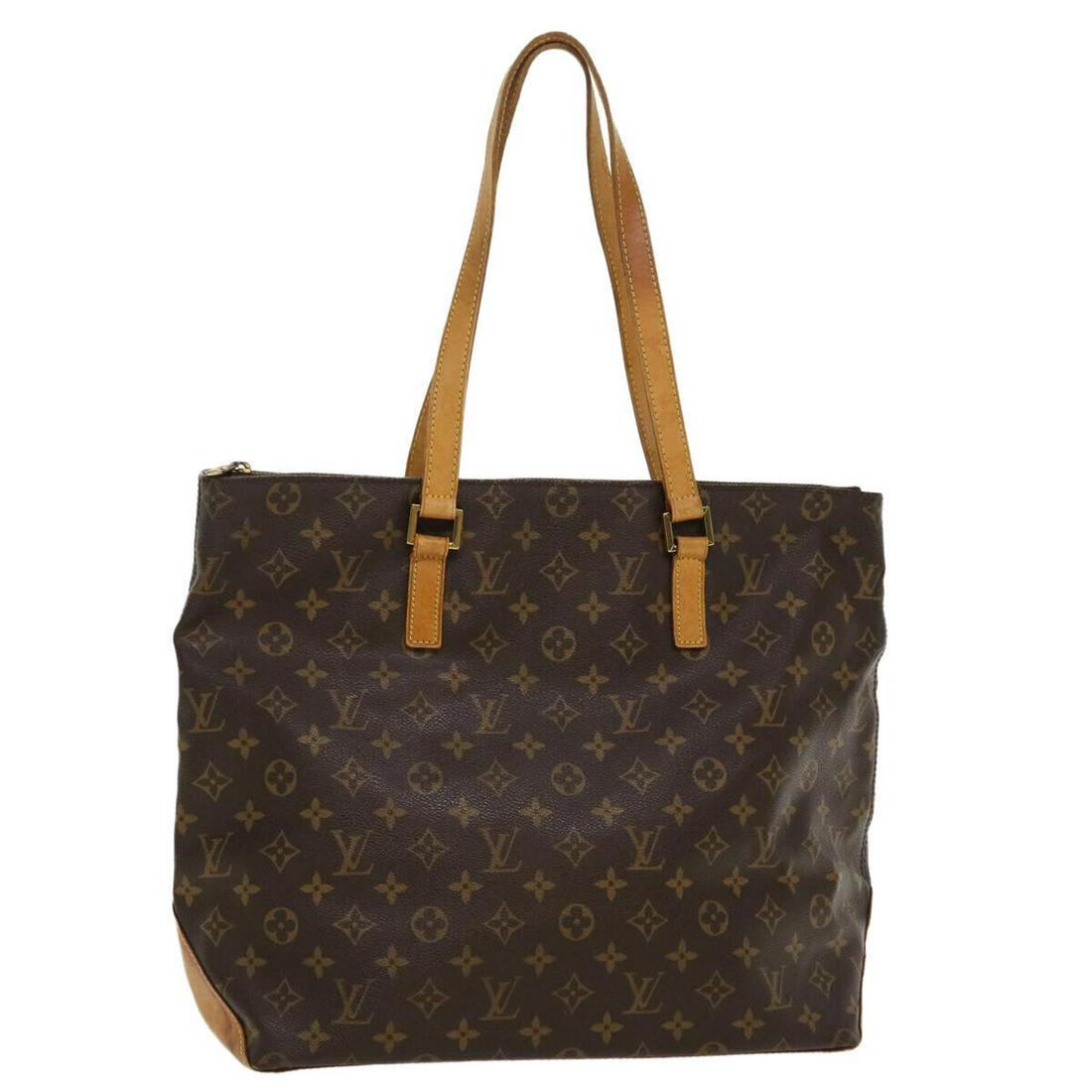 LOUIS VUITTON Monogram Cabas Mezzo Tote Bag M51151 LV: LOUIS VUITTON Monogram Cabas Mezzo Tote Bag M51151 LV Style: Tote Bag Material: Monogram Canvas Exterior Color: Monogram Bag Height: 13.0inch(Approx) / 33cm(Approx) Bag Depth: 6.3inch(Approx) / 16cm(A