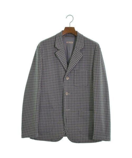 MARNI Jacket GrayxWhite(Check Pattern) 44(Approx. S): MARNI Jacket GrayxWhite(Check Pattern) 44(Approx. S) Color: GrayxWhite(Check Pattern) "Size (Men's): 44 (S rank) Size Type: Regular Type: Jacket B: Reasonable Wear and Tear The BIDHAUS Guarantee: All