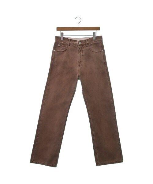 MARNI Denim pants Brown 29(Approx. S): MARNI Denim pants Brown 29(Approx. S) Color: Brown "Size (Men's): 29 (S rank) Size Type: Regular Type: Denim pants A: Excellent The BIDHAUS Guarantee: All items in this auction are guaranteed to be 10