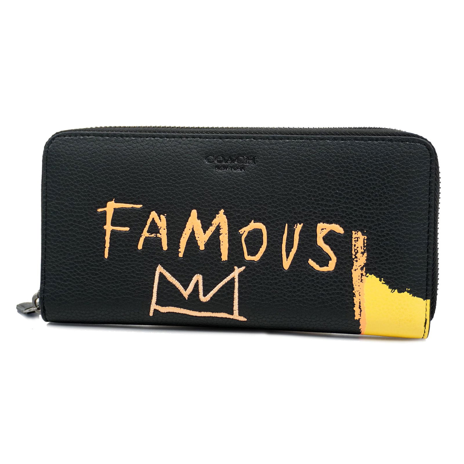 Coach C5447 Unisex Men Women Leather Long Wallet Black: Coach C5447 Unisex Men Women Leather Long Wallet Black Brand: Coach Model: long wallet C5447 Type: Long wallet (bi-fold) Gender: Unisex Men Women Material: Leather Leather: Color: Black Closure: Zippe