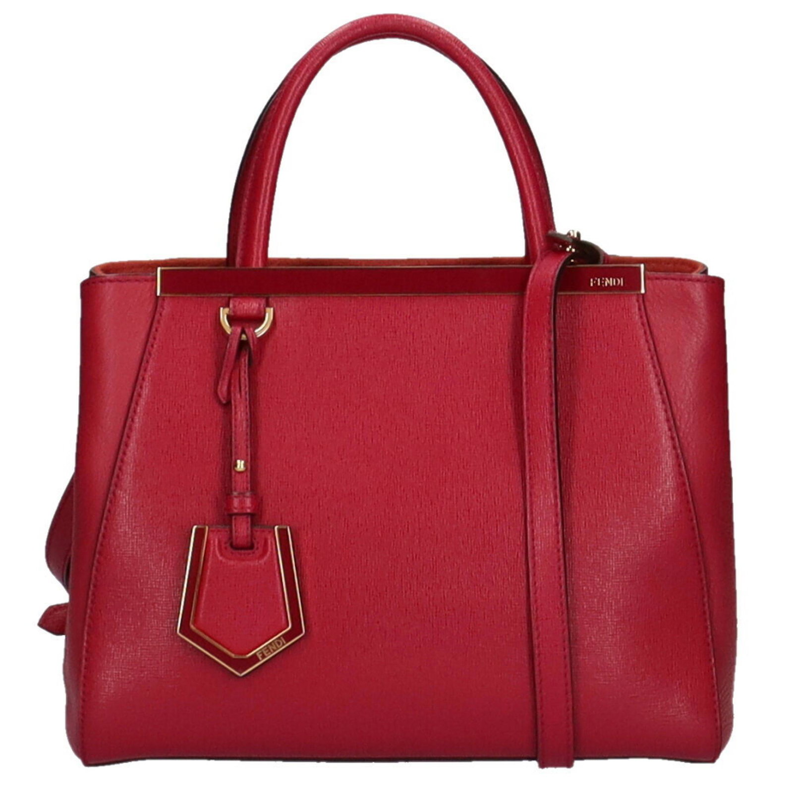 Fendi Petit Toujour Shoulder Bag Leather Wine Red Women's: Fendi Petit Toujour Shoulder Bag Leather Wine Red Women's Brand: Fendi Model: 8bh253-d7e Country of Origin: Italy Type: Shoulder bag Material: Leather Leather: Color: Red color Wine Closure: Snap fast