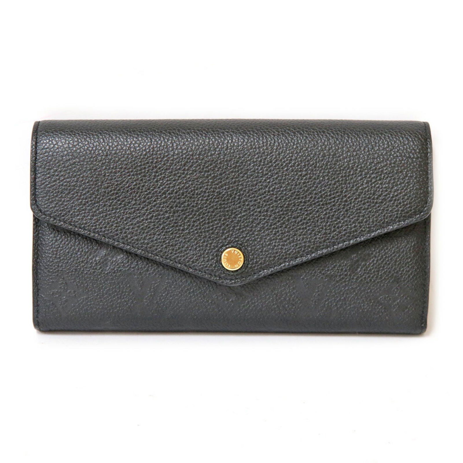 Louis Vuitton LOUIS VUITTON Portofeuil Sara Monogram Amplant Long Wallet Unisex: Louis Vuitton LOUIS VUITTON Portofeuil Sara Monogram Amplant Long Wallet Unisex Brand: Louis Vuitton Material: Leather Leather: Color: Black Closure: Snap fastener Inner Pocket: Coin purse1 Bill slot1