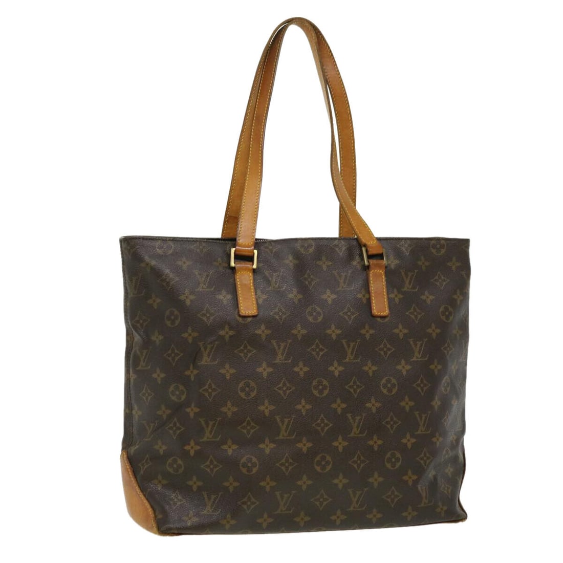LOUIS VUITTON Monogram Cabas Mezzo Tote Bag M51151 LV: LOUIS VUITTON Monogram Cabas Mezzo Tote Bag M51151 LV Style: Tote Bag Material: Monogram Canvas Exterior Color: Monogram Bag Height: 13.0inch(Approx) / 33cm(Approx) Bag Depth: 6.3inch(Approx) / 16cm(A