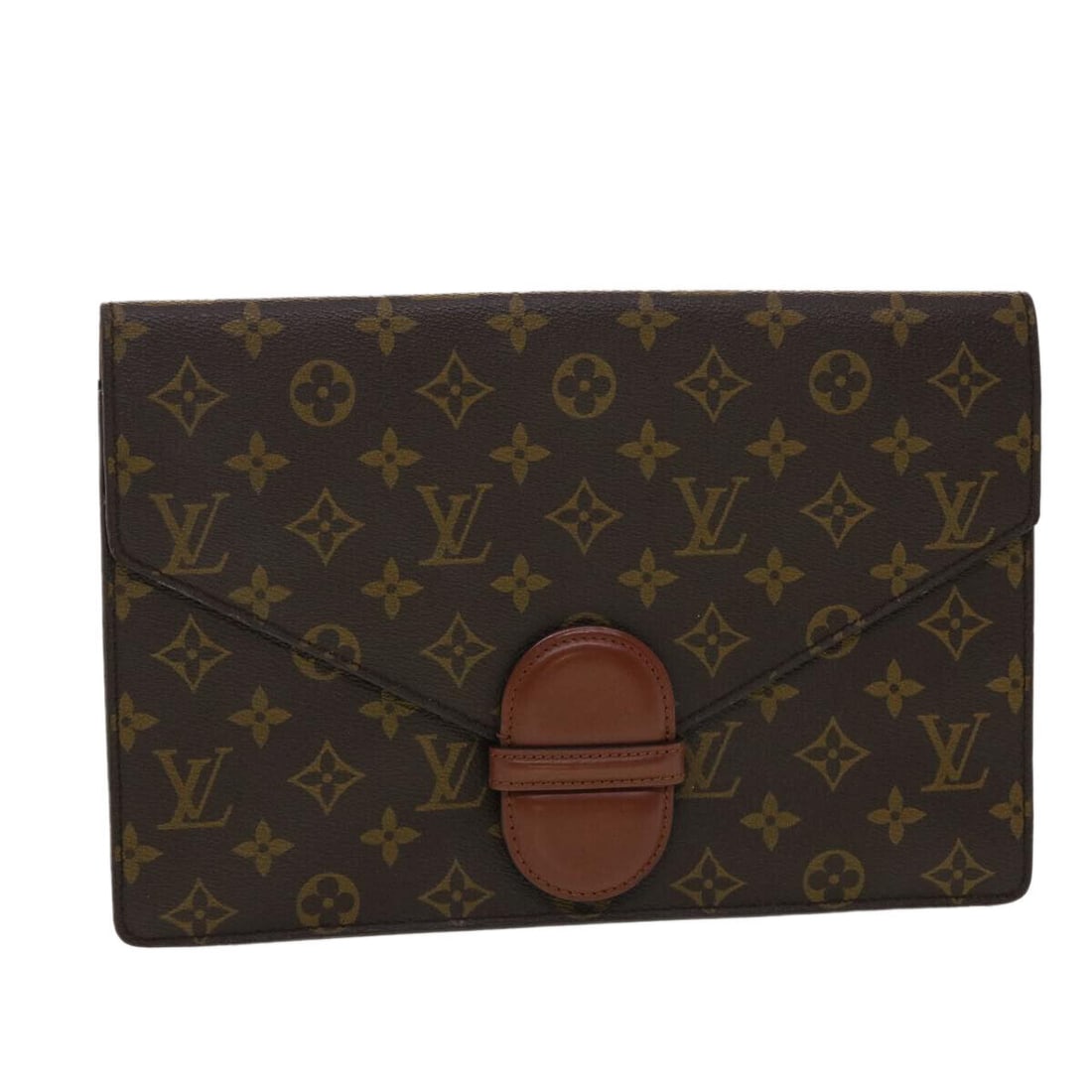 LOUIS VUITTON Monogram Ranelag Clutch Bag M51782 LV: LOUIS VUITTON Monogram Ranelag Clutch Bag M51782 LV Style: Clutch Bag Material: Monogram Canvas Exterior Color: Monogram Bag Height: 7.5inch(Approx) / 19cm(Approx) Bag Depth: 0.8inch(Approx) / 2cm(App